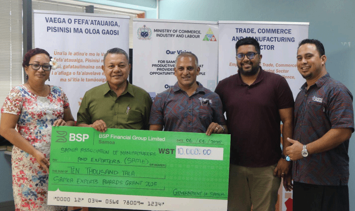 Presentation Ceremony for the SAME Exports Awards Grant